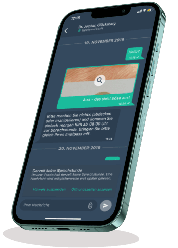 PatMed Chat Vorschau